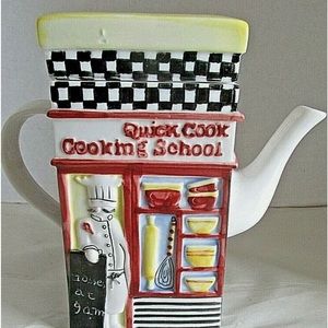 MSRF Decorative Tea pot - Quick Cook
Cooking School & Kitchen Clutter